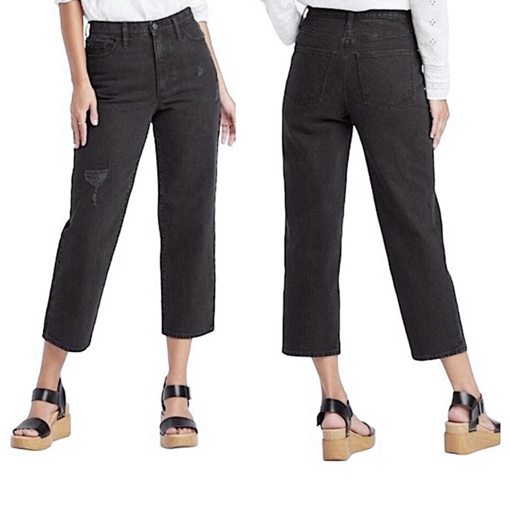 The Universal Thread Vintage Straight Women's Black Jeans